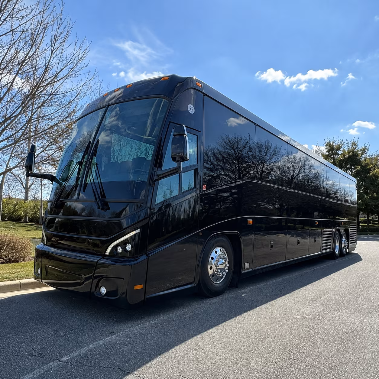 bus rental options for pompano beach trips