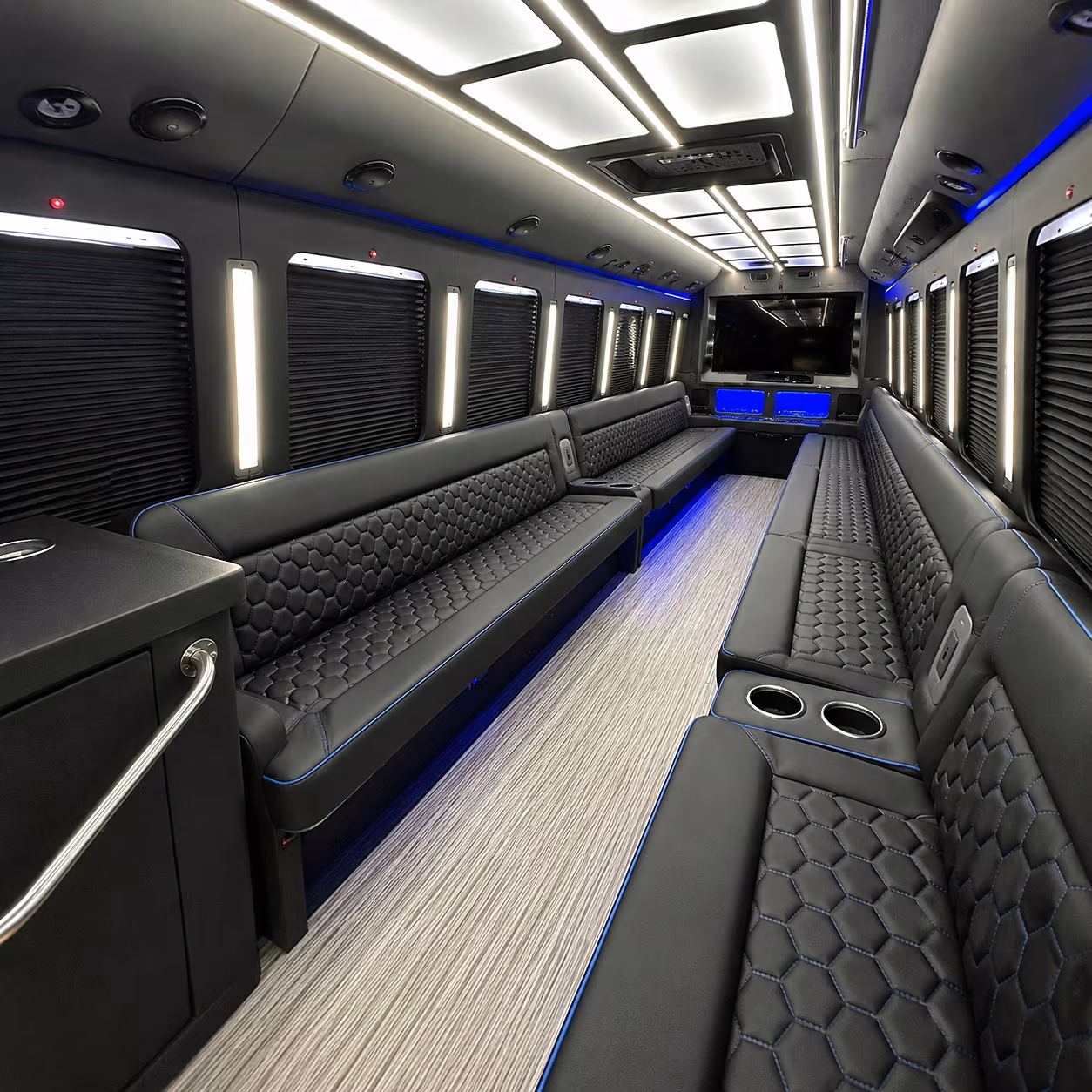 pompano beach party bus rentals inside