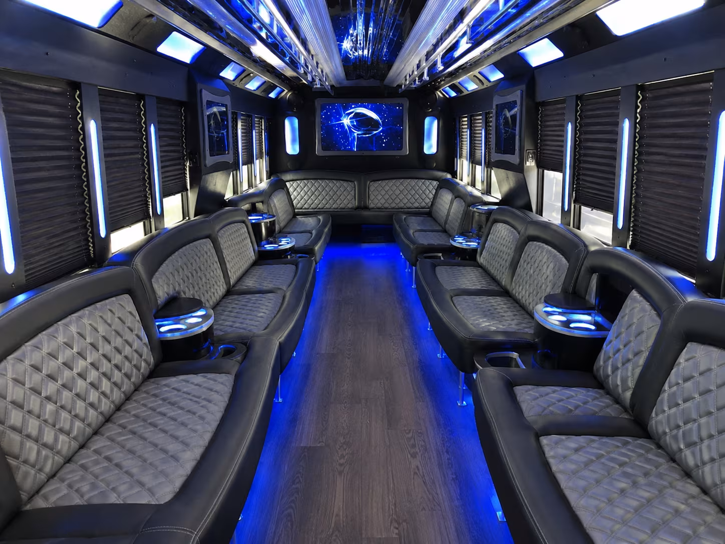 pompano beach pier a1a beach strip party bus rental