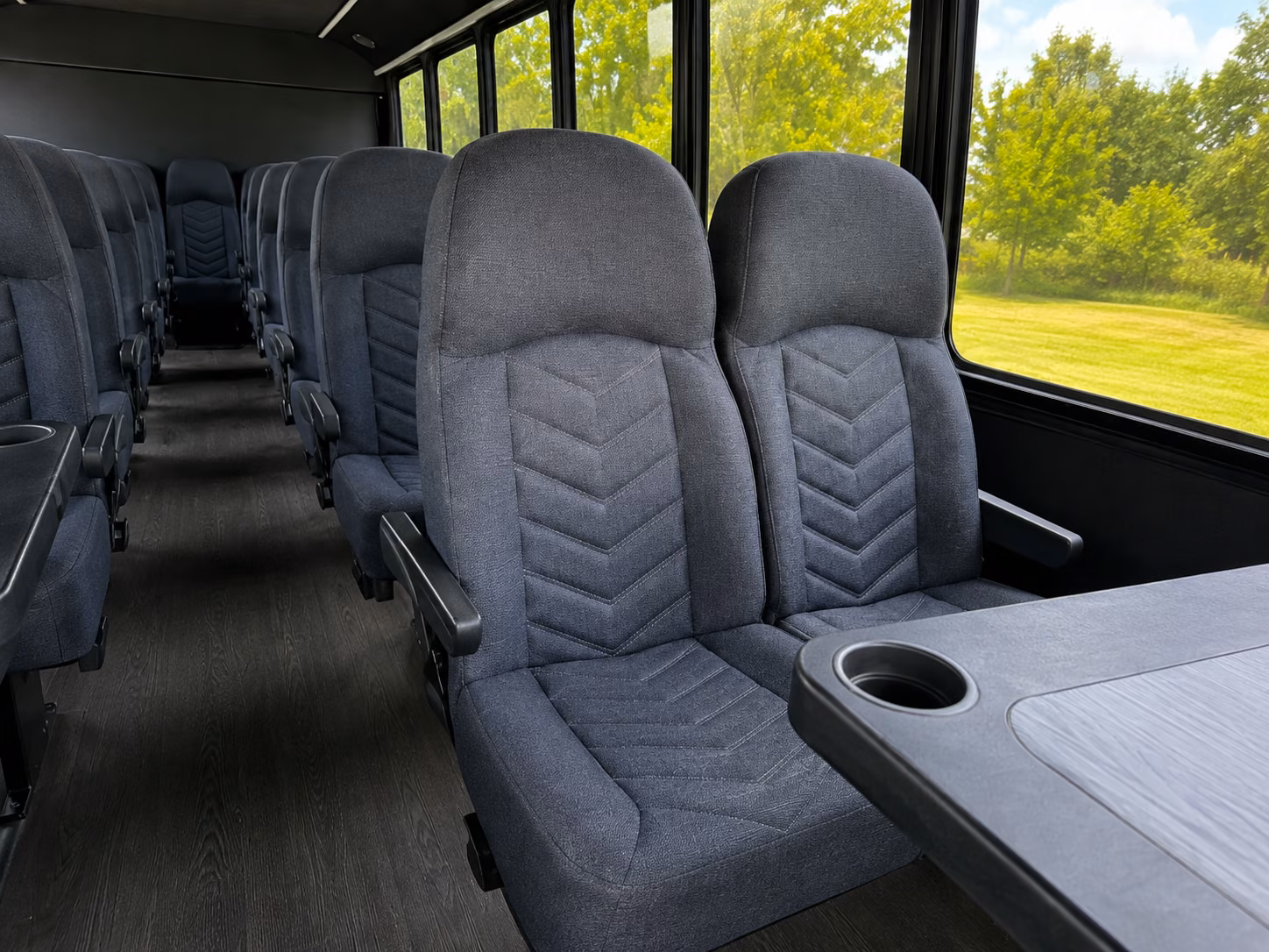 pompano beach school event transportation onboard seating